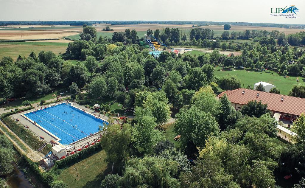 Lipót Termál Camping Kültér fotó