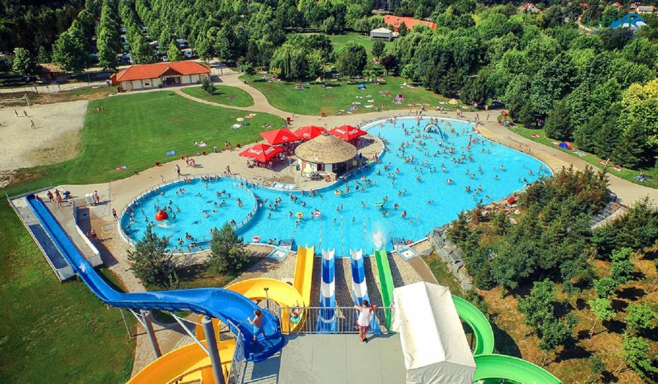 Lipót Termál Camping Kültér fotó